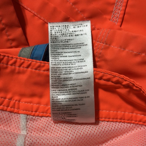 Sundek Iconic Taffeta Mid-length Swim Trunks Board Shorts Men's Size 30 Orange - Picture 12 of 12